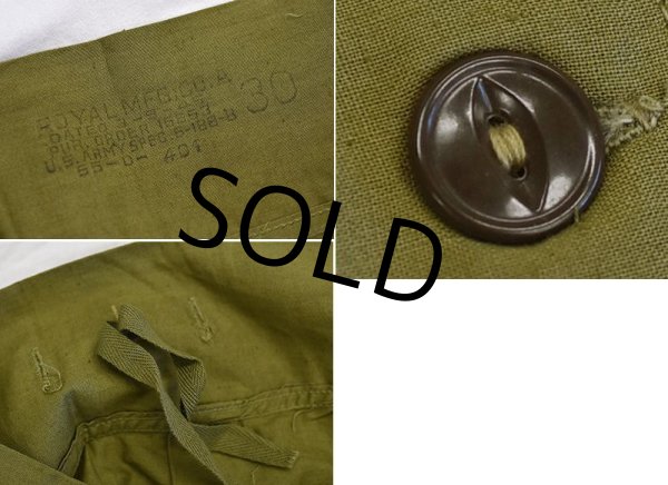 画像2: 【WW2】【ビンテージ】デッドストック【米軍実物】【U.S.ARMY】 【アンダーパンツ】トランクス 【W30】  (2)