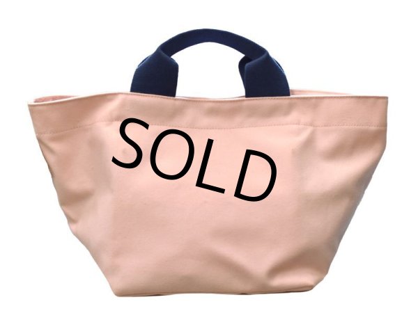 画像7: フランス製【HERVE CHAPELIER】【エルベシャプリエ】【ピンク×紺】【キャンバス】 【トートバッグ】  (7)