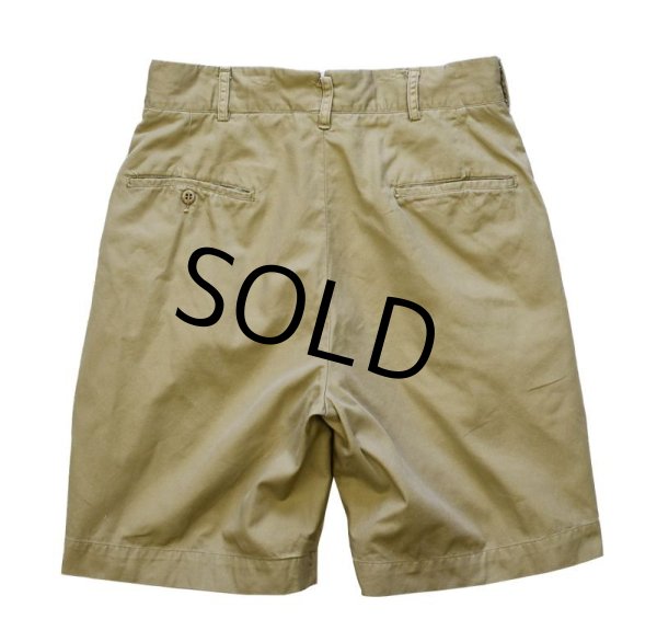 画像4: 50's【米軍実物】U.S.army【ビンテージ】【チノショーツ】【ショートパンツ】【W30】  (4)