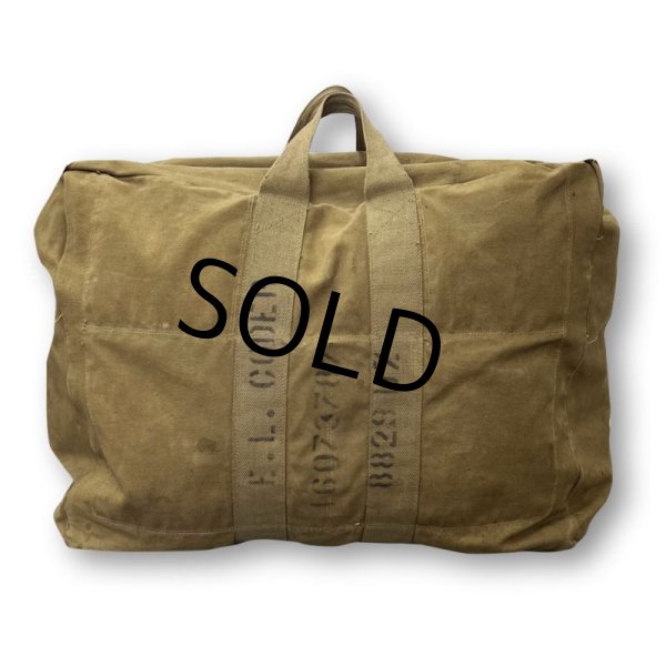 画像5: 40's【ビンテージ】【米軍実物】■【U.S.ARMY】【ステンシル入り】【アビエイターキットバッグ】★  (5)