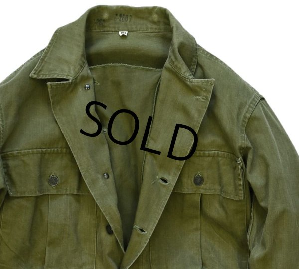 画像4: 【40's】【ビンテージ】米軍実物【M43】【HBT】ジャケット【カバーオール】【36R】  (4)