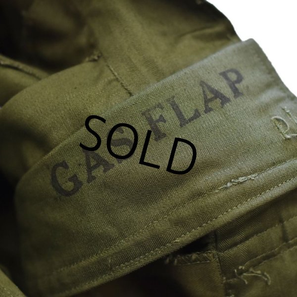 画像3: 【デッドストック】【40's】WW2【ビンテージ】イギリス軍【U.S.ARMY】ジャングルトラウザーズ【ヘリンボーンツイル】【HBTパンツ】 【カーゴパンツ】【サイズ8】  (3)