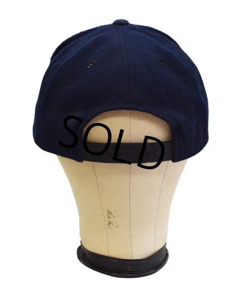 画像6: 【ビンテージ】紺【US.ARMY】ロゴ【ベースボールキャップ】キャップ  (6)