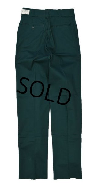 画像4: 80's【デッドストック】USA製【ビンテージ】【Angelica】【緑】【ワークパンツ】【30X】  (4)