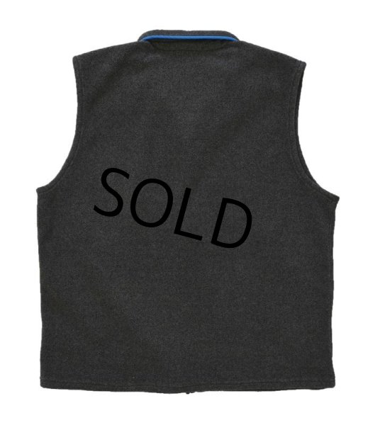 画像3: 【パタゴニア】patagonia グレー×青【シンチラフリースベスト】【フリースベスト】【サイズXL】  (3)