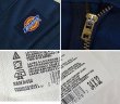 画像3: USA製【デッドストック】【ビンテージ】【ディッキーズ】【Dickies】【ネイビー・紺】【ワークパンツ】【34×32】  (3)