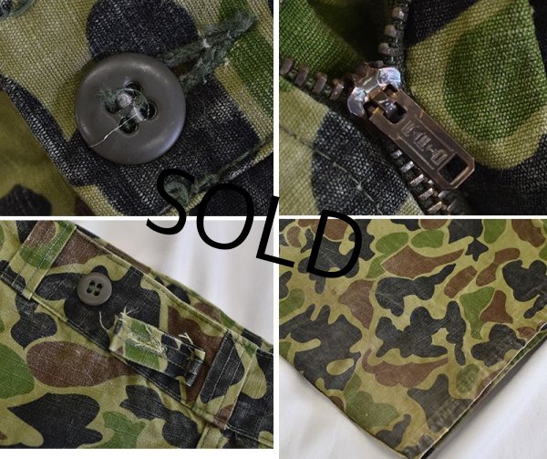 画像2: 70's【ビンテージ】ハンティングパンツ【ダックハンター柄カーゴパンツ】【Ｗ33程度】  (2)