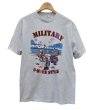 画像1: 【ビンテージ】【グレー】MILITARY B-MORE STYLE【Tシャツ】 サイズＬ  (1)