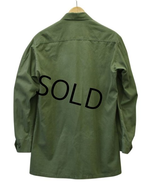 画像3: 70's【ビンテージ】【米軍実物】【リップストップ】【ジャングルファティーグシャツ】【ファティーグジャケット】【S-REGULAR】  (3)