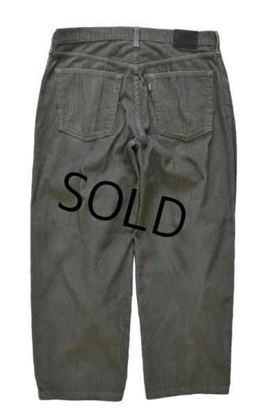画像4: 【ビンテージ】【USA製】【LEVI'S】【リーバイス】【シルバータブ】BAGGY バギーパンツ【コーデュロイパンツ】【36X32】  (4)