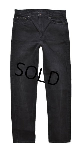 画像3: 大きめサイズ‼【USA製】【ビンテージ】【LEVI'S】【リーバイス５０５】505 黒【ブラックデニム】【デニムパンツ】【38Ｘ36】  (3)