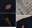 画像3: USA製【ビンテージ】【ディッキーズ】【Dickies】【ネイビー・紺】【ワークパンツ】【34×34】  (3)