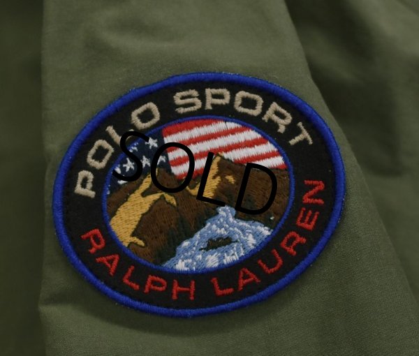 画像4:  90's【ポロスポーツ】【ラルフローレン】【POLO SPORT】 2トーン フィッシングジャケット 【サイズXL】  (4)