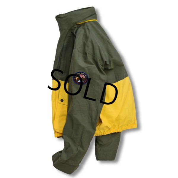 画像5:  90's【ポロスポーツ】【ラルフローレン】【POLO SPORT】 2トーン フィッシングジャケット 【サイズXL】  (5)