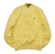 画像1: 【ラルフローレン】POLO RALPH LAUREN【黄色】【コットンセーター】【サイズL】  (1)