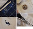 画像2: 【ラルフローレン】POLO RALPH LAUREN【ベージュ】【コットンブルゾン】スウィングトップ【サイズＸＬ】  (2)