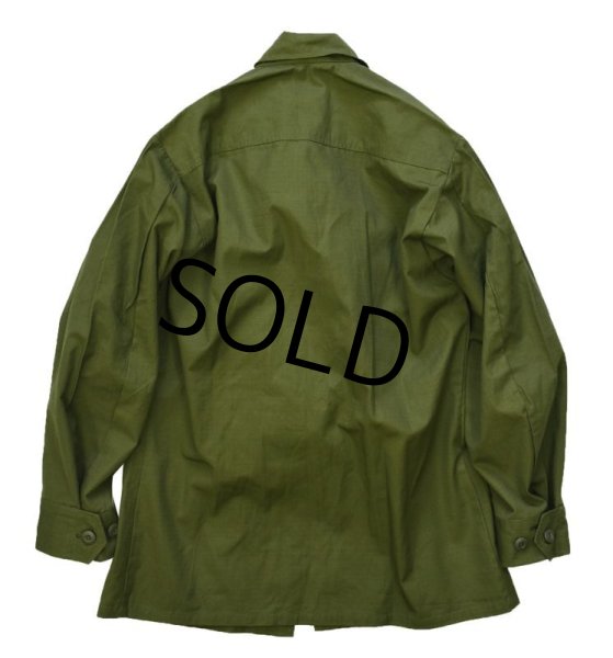 画像3: 【デッドストック】60's【ビンテージ】【米軍実物】リップストップ 【ジャングルファティーグシャツ】【ファティーグジャケット】【LARGE-REGULAR】  (3)