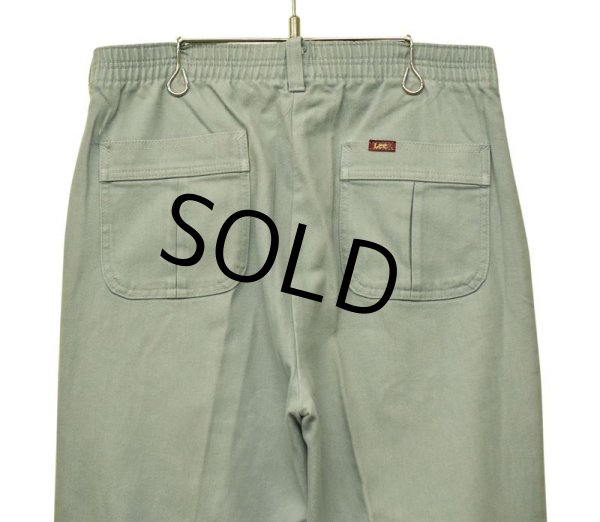 画像5: USA製【ビンテージ】【リー】【LEE】ベイカーパンツ風【ブラッシュドコットン】【34x36】  (5)
