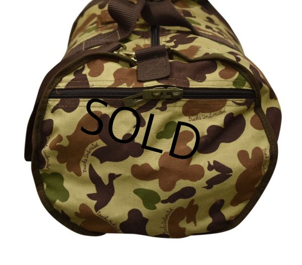 画像5: 80's【ビンテージ】ボブアレン 【bob allen】ダックハンター　カモフラ柄【ハンティングバッグ】【ボストンバッグ】  (5)