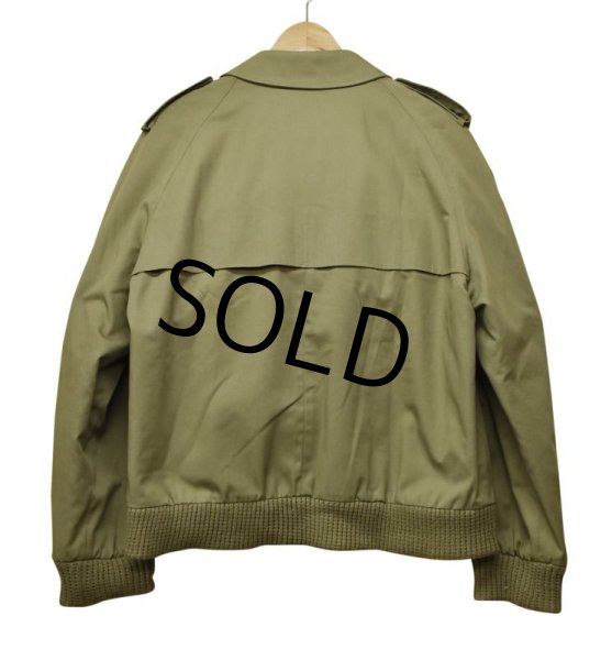 画像4: 80's【ビンテージ】【アクアスキュータム】ブルゾン【ブラウン】AQUA5トレンチブルゾン【サイズ42】  (4)