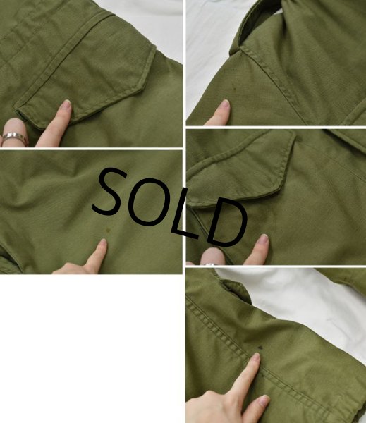 画像3: 【60's】【ビンテージ】米軍実物【U.S.ARMY】2'nd【２型】【M-65】【アルミジップ】【フィールドジャケット】【S-Long】  (3)