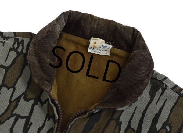 画像5: 【ビンテージ】【BIG DUTCH】【TREBARK】【フルジップジャケット】迷彩【カモフラジャケット】【サイズＭ程度】  (5)