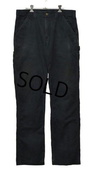画像3: 【ビンテージ】【carhartt】カーハート【黒】ブラック【ペインターパンツ】【ワークパンツ】【34×34】  (3)