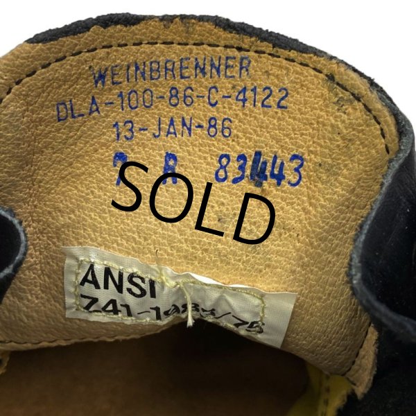 画像2: 【ほぼ未使用】80's【ビンテージ】【U.S.NAVY】【チャッカブーツ】【7R】【25cm程度】  (2)