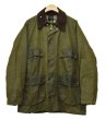 画像1: 80's【ビンテージ】【イングランド製】 【バブアー】【Barbour】ビデイル【オリーブ】【４ポケット】２ワラント【オイルドジャケット】  (1)