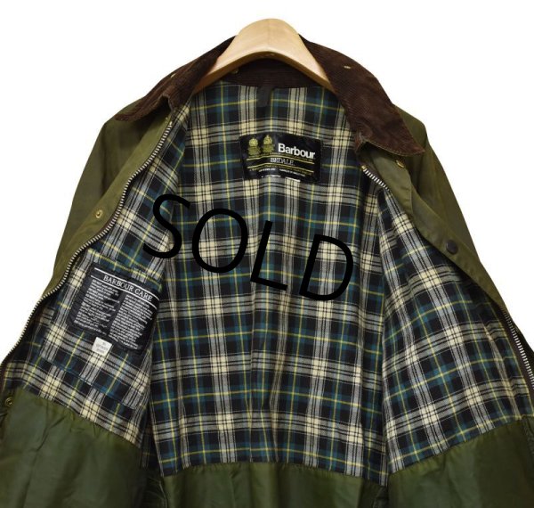 画像4: 80's【ビンテージ】【イングランド製】 【バブアー】【Barbour】ビデイル【オリーブ】【4ポケット】2ワラント【オイルドジャケット】  (4)