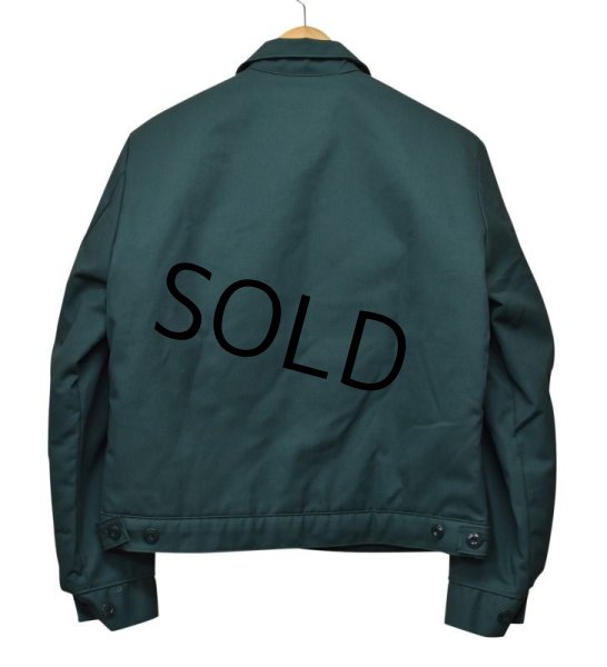 画像3: 【USA製】【デッドストック】【RED KAP】レッドキャップ【緑】【裏キルティング】【ジップアップブルゾン】【サイズＭ】   (3)