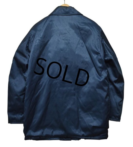画像3: 【USA製】ビンテージ【Golden Fleece】【紺】フード付き【ナイロンジャケット】【サイズ４２】  (3)