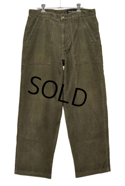 画像2: 【エディーバウアー】【ブラウン】【コーデュロイパンツ】【ベイカーパンツ】【33×30】  (2)