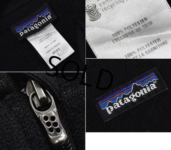 画像2: 【パタゴニア】patagonia【フルジップ】【黒・ブラック】【ベターセーター】フリースジャケット【サイズＬ】  (2)