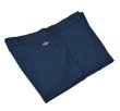 画像1: USA製【デッドストック】【ビンテージ】【ディッキーズ】【Dickies】【ネイビー・紺】【ワークパンツ】【36×34】  (1)