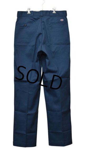 画像4: USA製【デッドストック】【ビンテージ】【ディッキーズ】【Dickies】【ネイビー・紺】【ワークパンツ】【36×34】  (4)