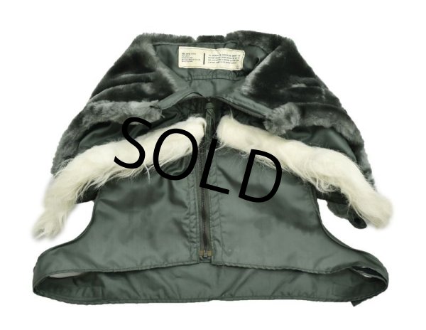 画像4: 【70’s】【デッドストック】USAF【米軍実物】ビンテージ【CWU-45/P】【フライトジャケット用 フード】【ベスト】  (4)