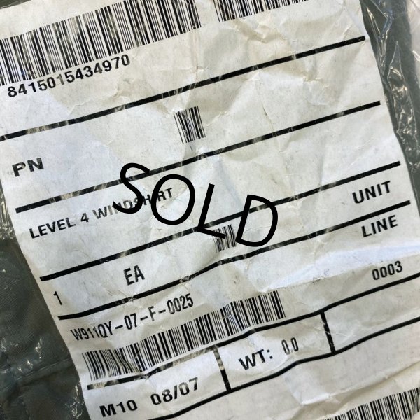 画像3: 【デッドストック】【米軍】【パタゴニア】patagonia【MARS】マーズ【LEVEL4】【レベル4】【ウィンドシャツ】【M-R】  (3)