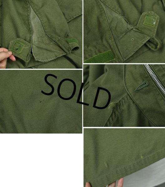 画像4: 【60's】【ビンテージ】【米軍実物】【初期型】【M-65】【アルミジップ】【フィールドジャケット】【M-R】  (4)