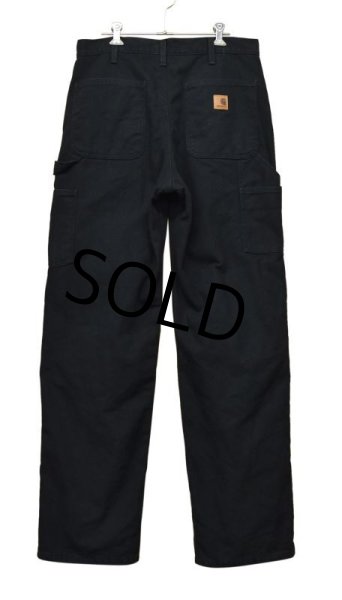 画像4: 【ビンテージ】【カーハート】【carhartt】黒【チェック裏地付き】【ペインターパンツ】【32ｘ32】  (4)