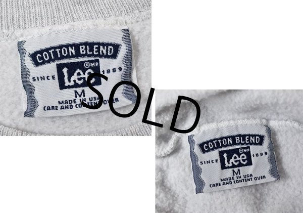 画像3: 【ビンテージ】USA製【Lee】【リー】【グレー】【Pine Brook school】【スウェット】【セットアップ】【サイズM】  (3)