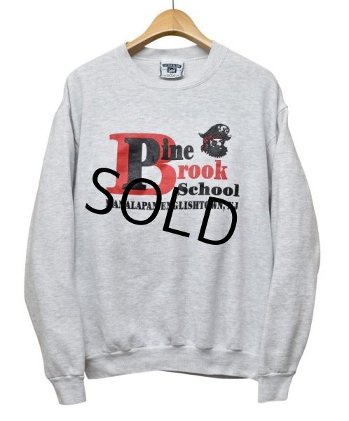 画像2: 【ビンテージ】USA製【Lee】【リー】【グレー】【Pine Brook school】【スウェット】【セットアップ】【サイズM】  (2)