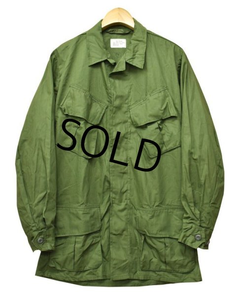 画像4: 【デッドストック】60's【ビンテージ】【米軍実物】【ノンリップ】【ジャングルファティーグシャツ】【ファティーグジャケット】【S-R】  (4)