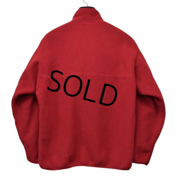 画像3: 【パタゴニア】patagonia【赤×黒】シンチラフリース【スナップT】プルオーバー【サイズL】  (3)