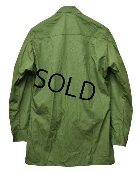 画像3: 【デッドストック】60's【ビンテージ】【米軍実物】【ノンリップ】【ジャングルファティーグシャツ】【ファティーグジャケット】【S-R】  (3)