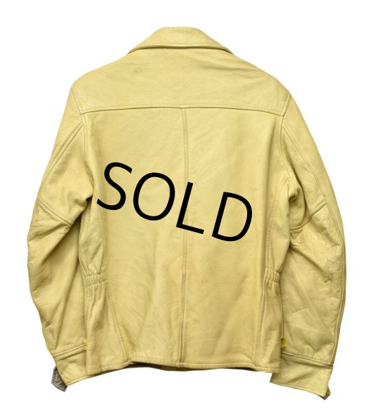 画像3: 60's【ビンテージ】【qnuine】【NATIVE DEERSKIN】ディアスキン スポーツジャケット【レザージャケット】US38程度  (3)