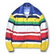 画像1: 【ラルフローレン】POLO RALPH LAUREN【ボーダー柄コットンブルゾン】【スウィングトップ】【サイズＬ】  (1)