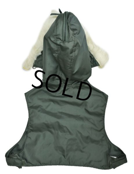 画像3: 【70’s】【デッドストック】USAF【米軍実物】ビンテージ【CWU-45/P】【フライトジャケット用 フード】【ベスト】  (3)