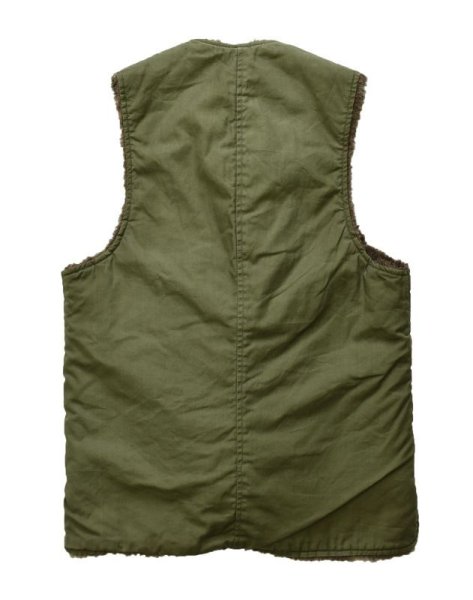 画像3: 40〜50's【ビンテージ】【アルパカベスト】ハンティングベスト Sサイズ程度 レディース古着   (3)