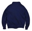 画像3: 90's【USA製】【ビンテージ】【ＬＬビーンｘラッセル】L.L.bean【紺】フルジップ【スウェットカーディガン】【サイズＬ】  (3)